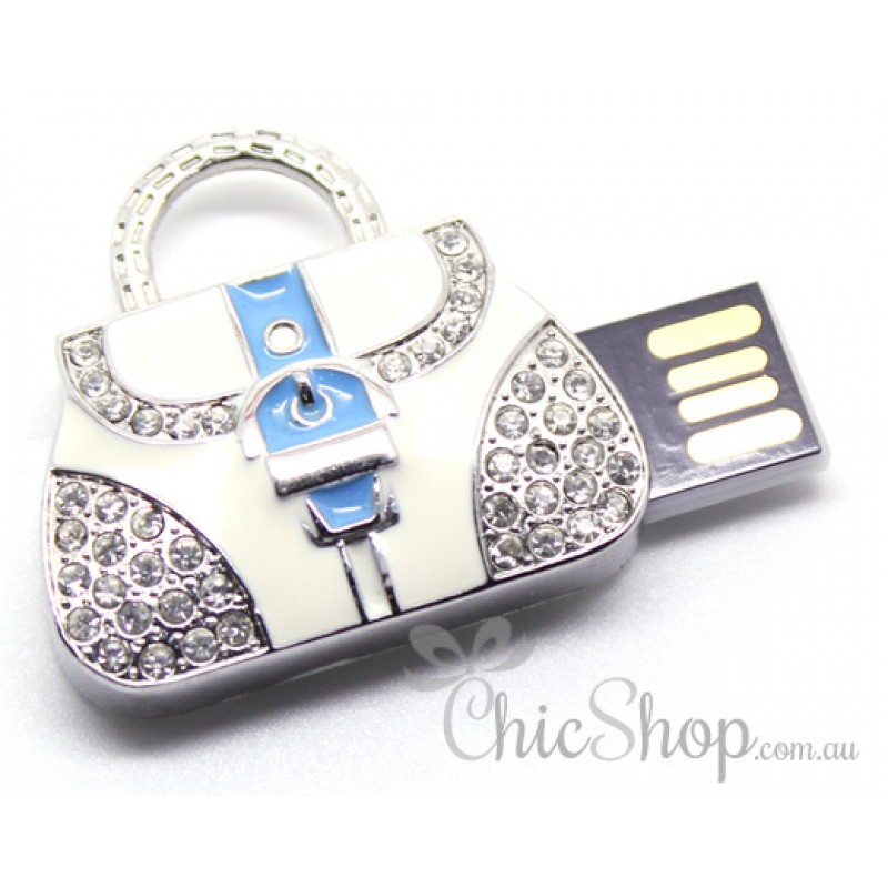 Handbag-Shaped Jewelry Designer USB Flash Drive 8GB