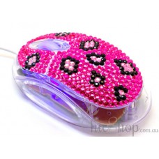 Crystal USB Optical Computer Mouse