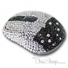 Crystal Diamonate Glitter Bling Wireless Computer Mouse