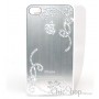iPhone 4/4s Silver Cover / Case