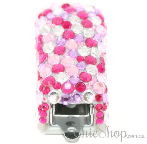 Pink Bling Cute Mini Stapler 1